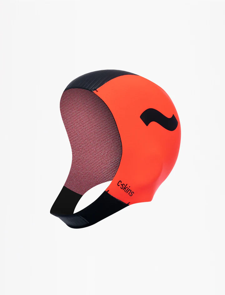 Swim Research Freedom 3mm Swim Cap - Black/Orange