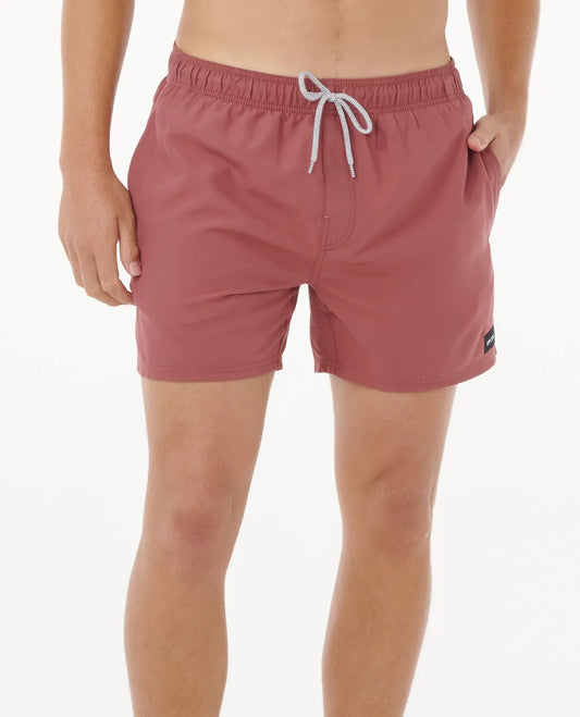 Rip Curl Offset Volley Shorts - Apple Butter
