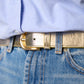 Billy Belt Leather Belt - Gold