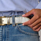 Billy Belt Leather Belt - Gold