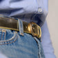Billy Belt Leather Belt - Gold