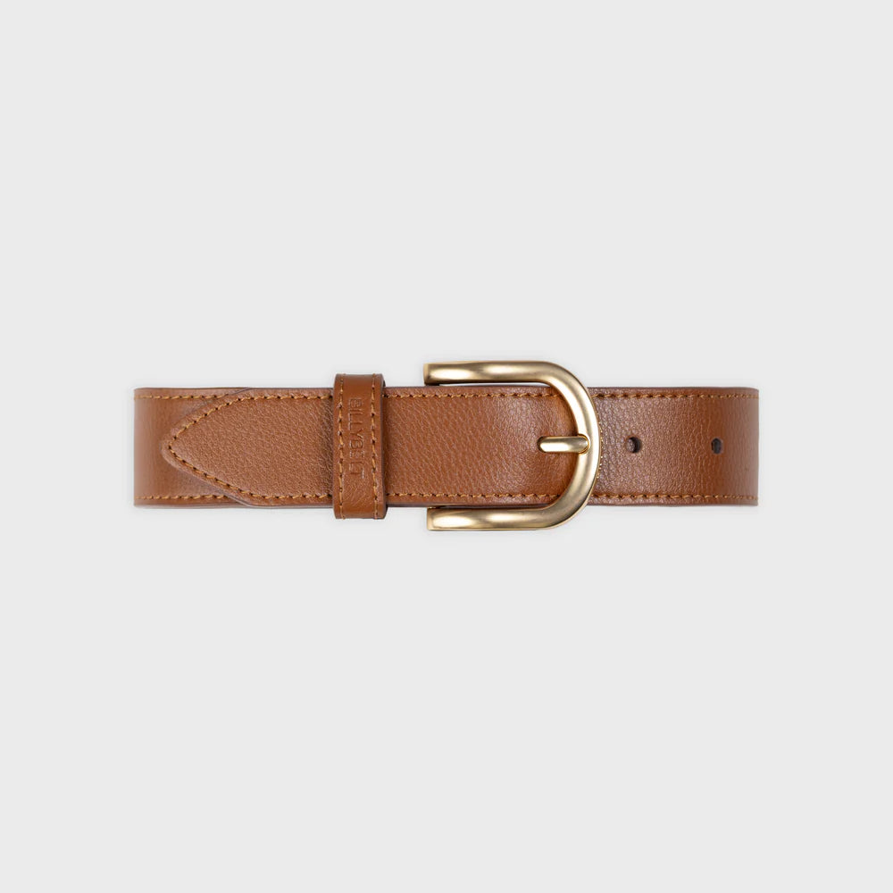 Billy Belt Leather Belt - Brown