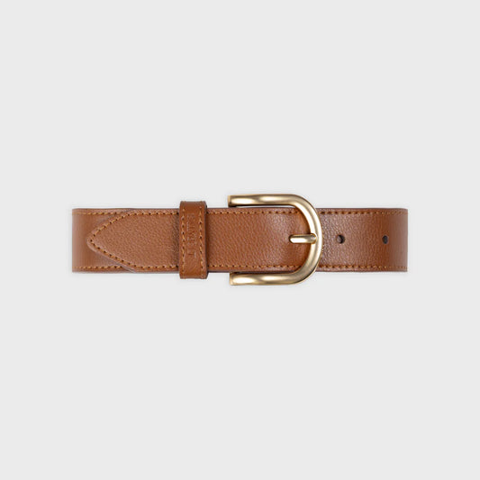 Billy Belt Leather Belt - Brown