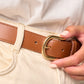 Billy Belt Leather Belt - Brown