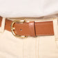Billy Belt Leather Belt - Brown