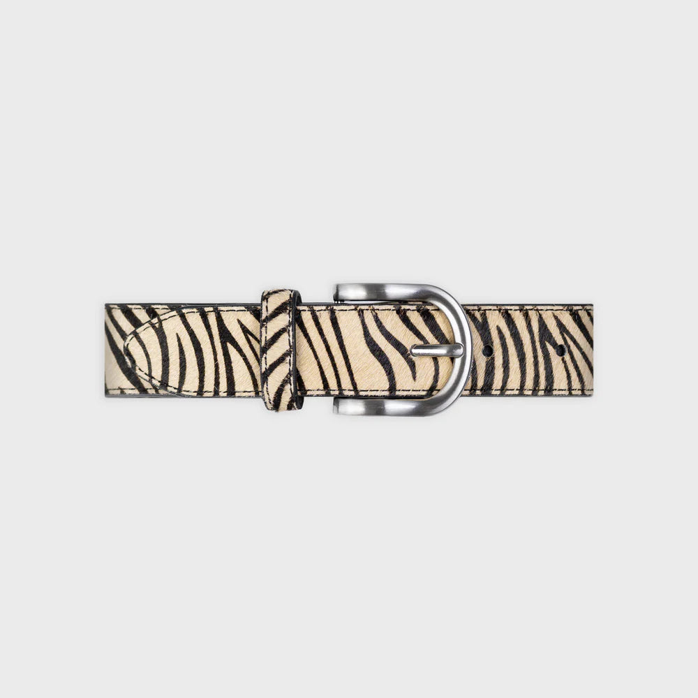 Billy Belt Leather Belt - Zebra