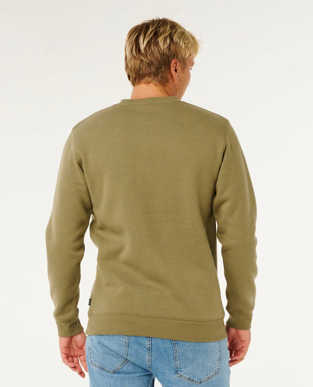 Rip Curl Wettie Icon Crew - Surplus Green