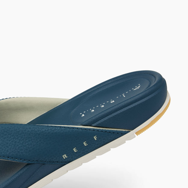 Reef Mens Cushion Bonzer - Deep Sea/White