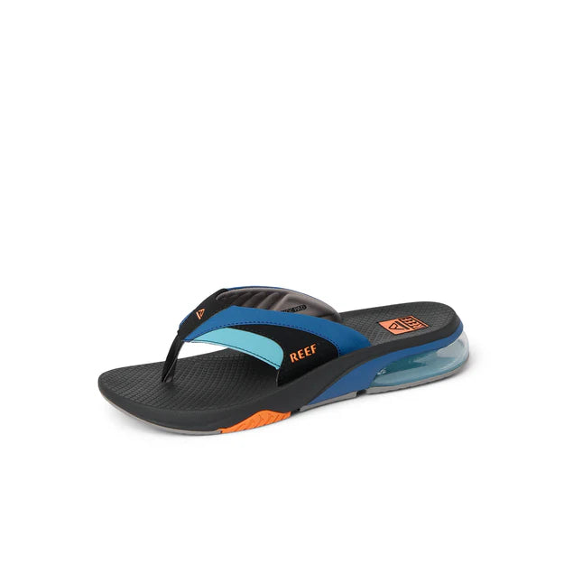 Reef Mens Fanning+ - Blue/Black/Orange