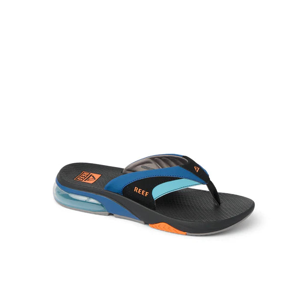 Reef Mens Fanning+ - Blue/Black/Orange