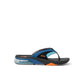 Reef Mens Fanning+ - Blue/Black/Orange