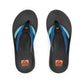 Reef Mens Fanning+ - Blue/Black/Orange