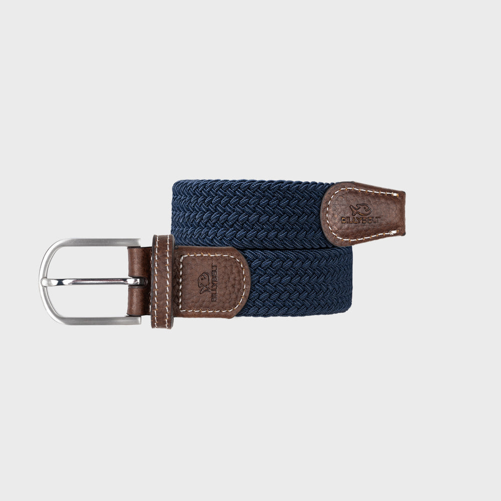 Billy Belt Woven Belt - Slate Blue