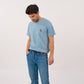 Billy Belt Woven Belt - Slate Blue