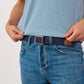 Billy Belt Woven Belt - Slate Blue