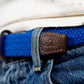 Billy Belt Woven Belt - Greek Blue