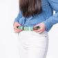Billy Belt Woven Belt - Aqua Green