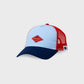 Billy Belt Kids Cotton Trucker Cap - Blue & Red