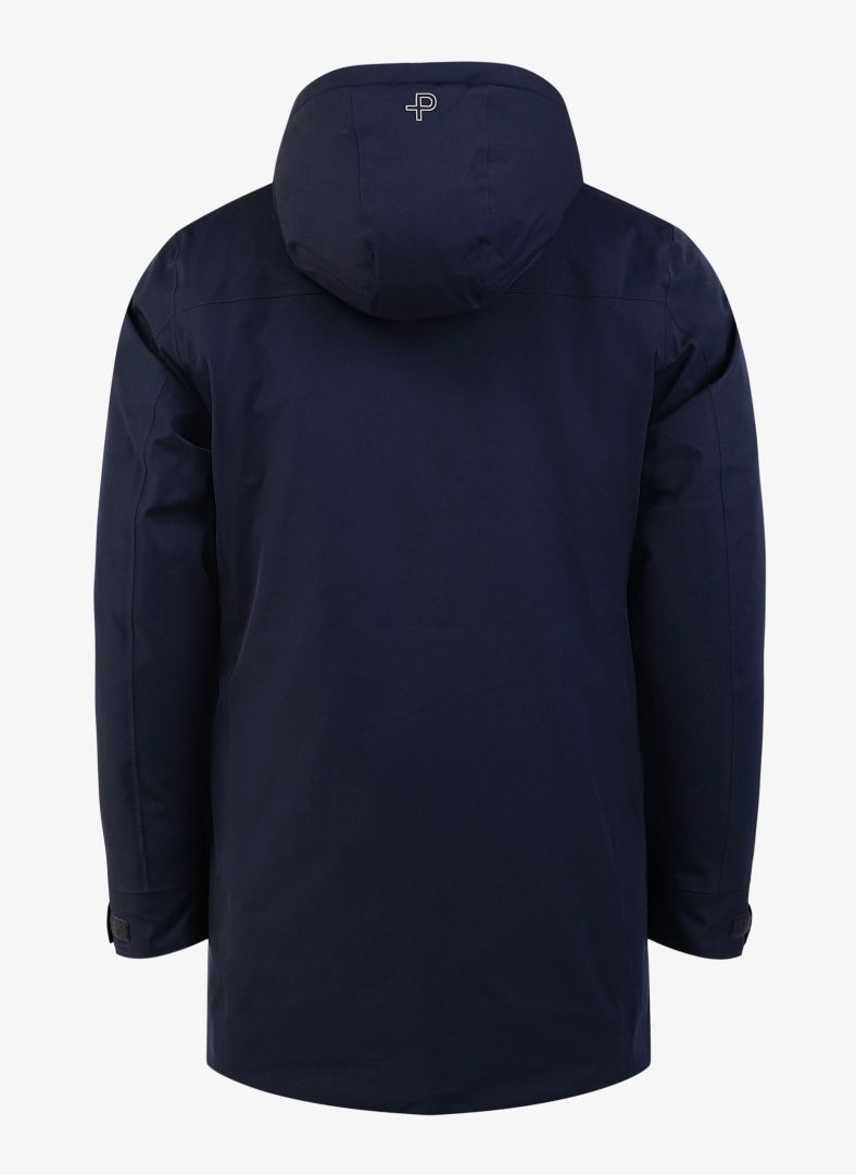Pelle P Challenge Padded Parka - Dark Navy Blue