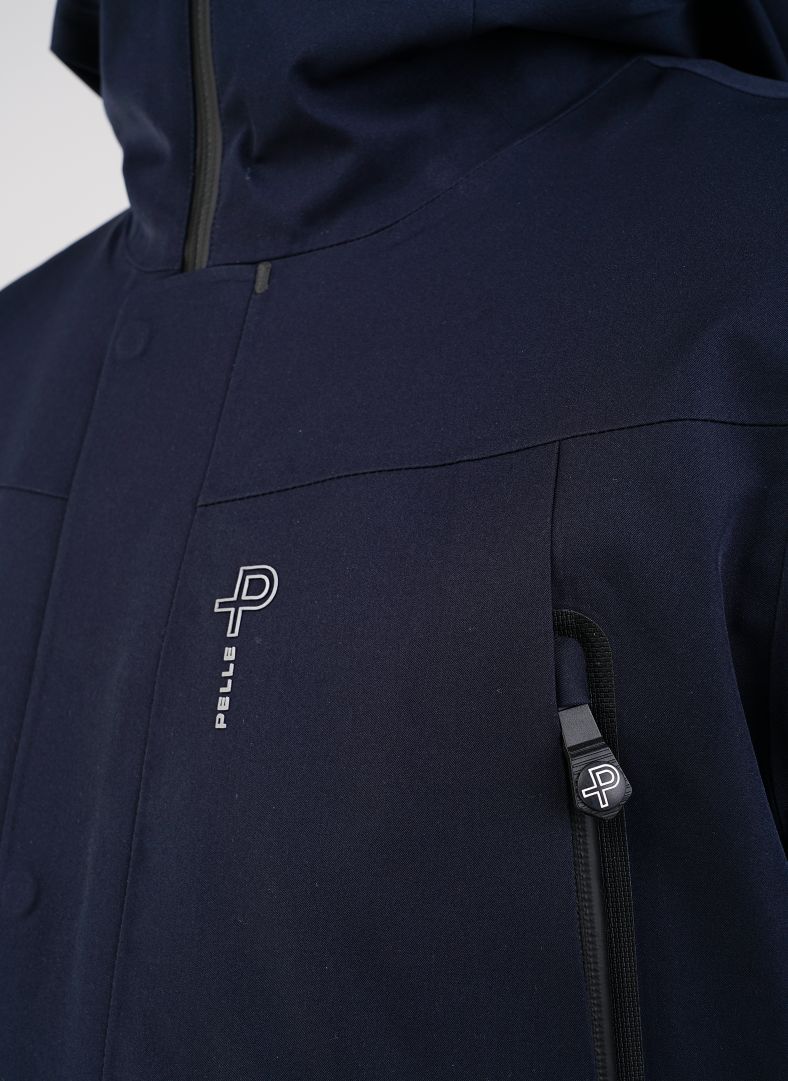 Pelle P Challenge Padded Parka - Dark Navy Blue