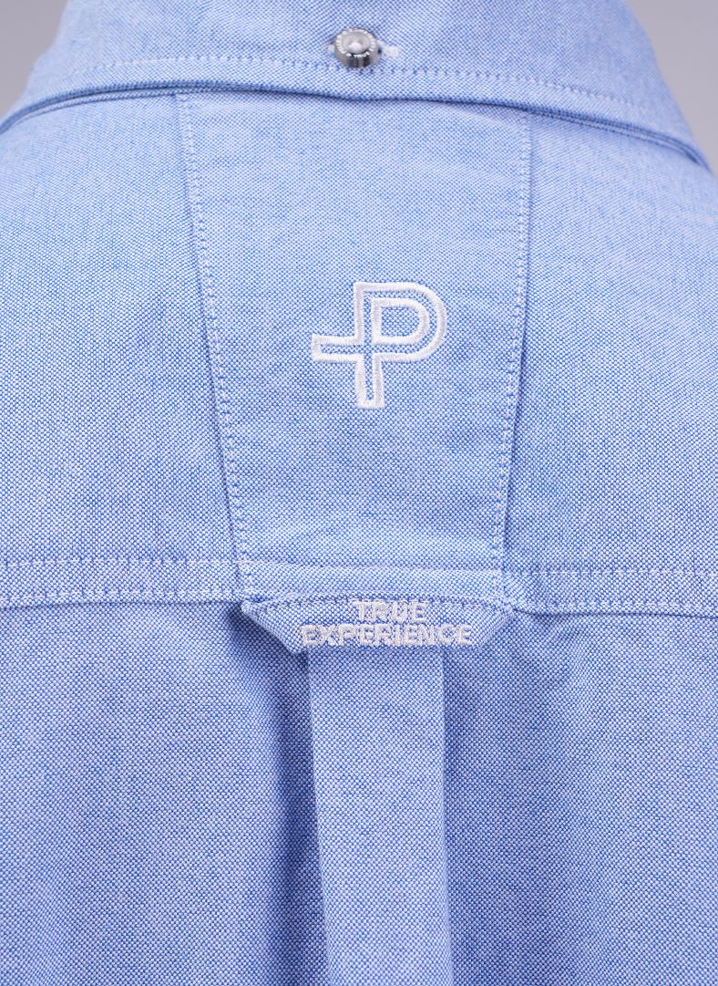 Pelle P Crew Shirt - Blue Lobster Melange