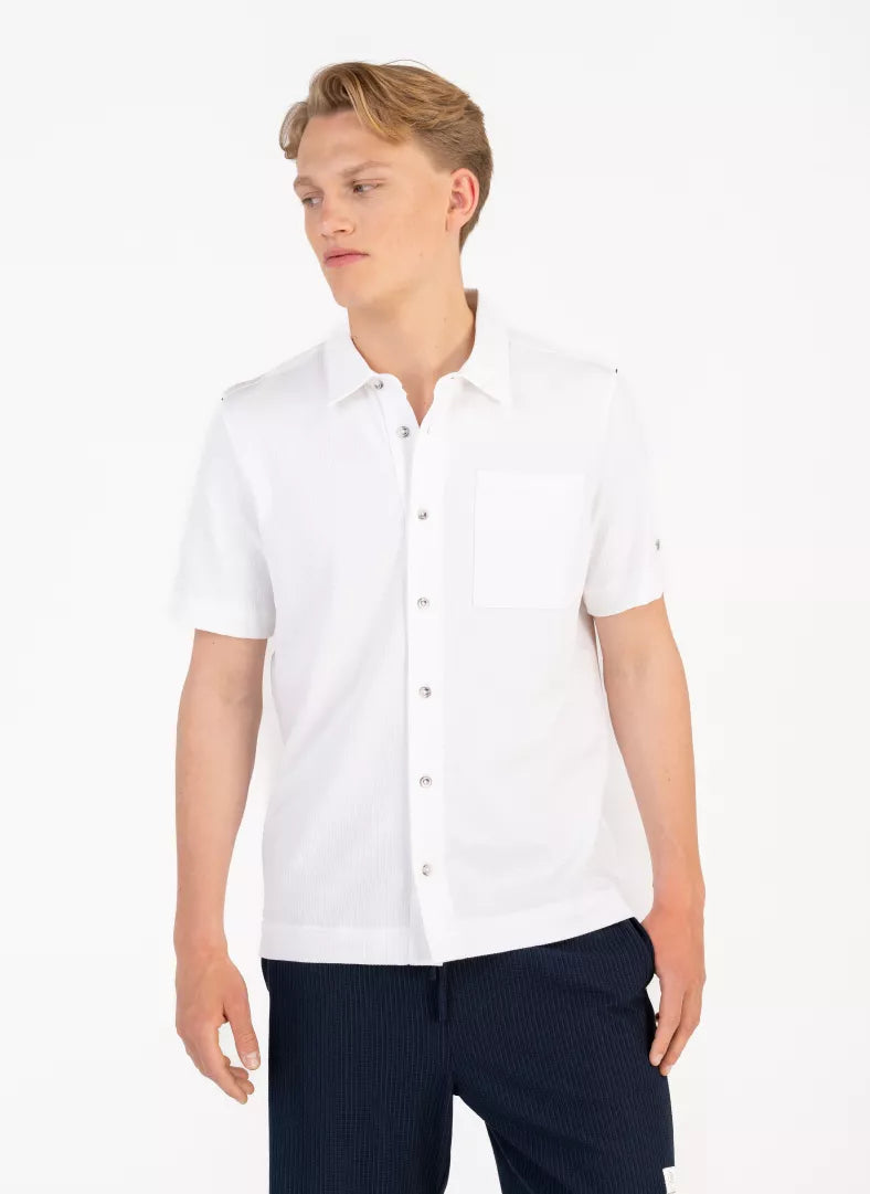 Pelle P Dock Short Sleeve Shirt - White
