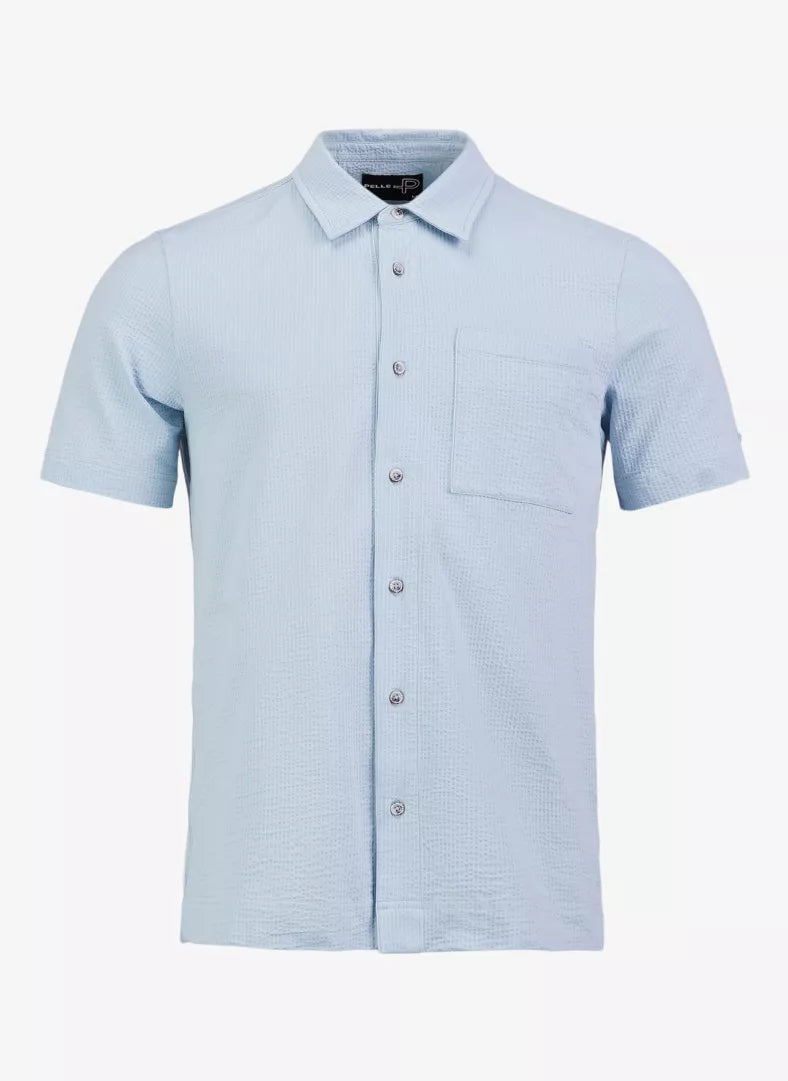 Pelle P Dock Short Sleeve Shirt - Atlas Blue