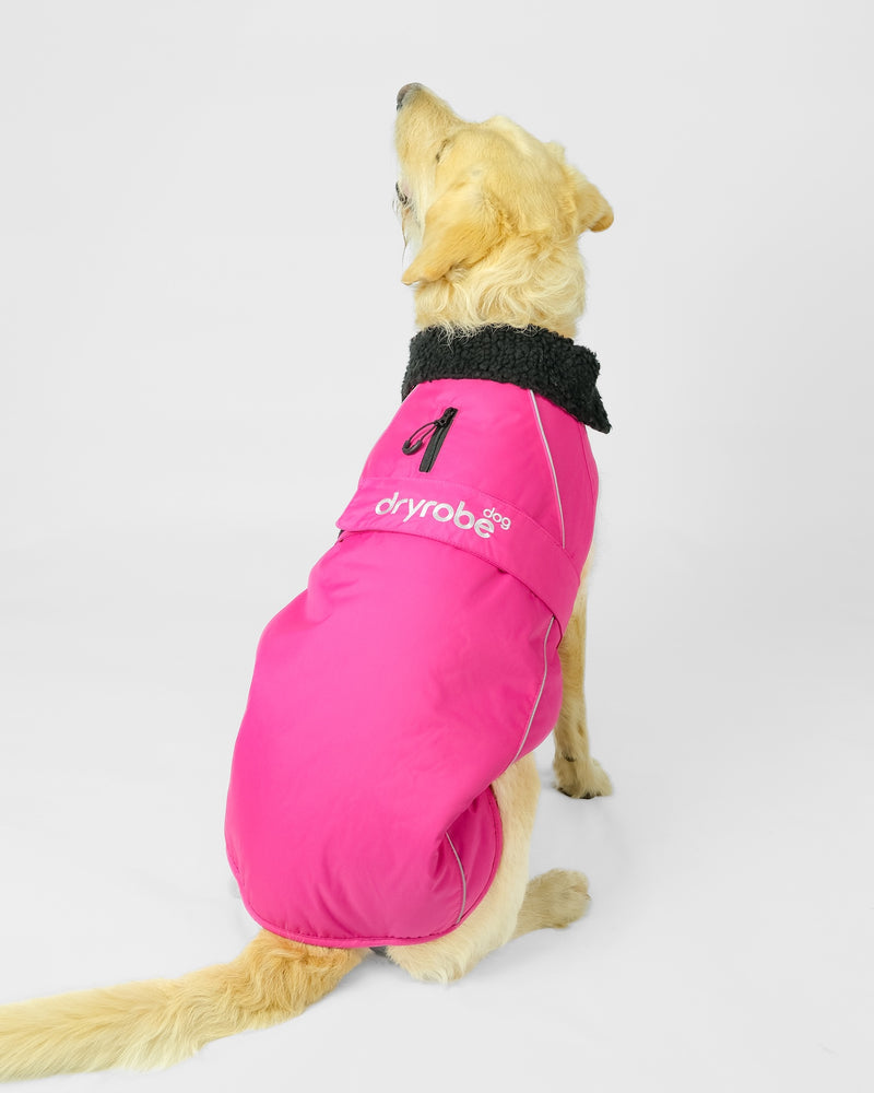 Dryrobe Dog - Pink/Black