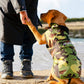 Dryrobe Dog - Green Camouflage/Black