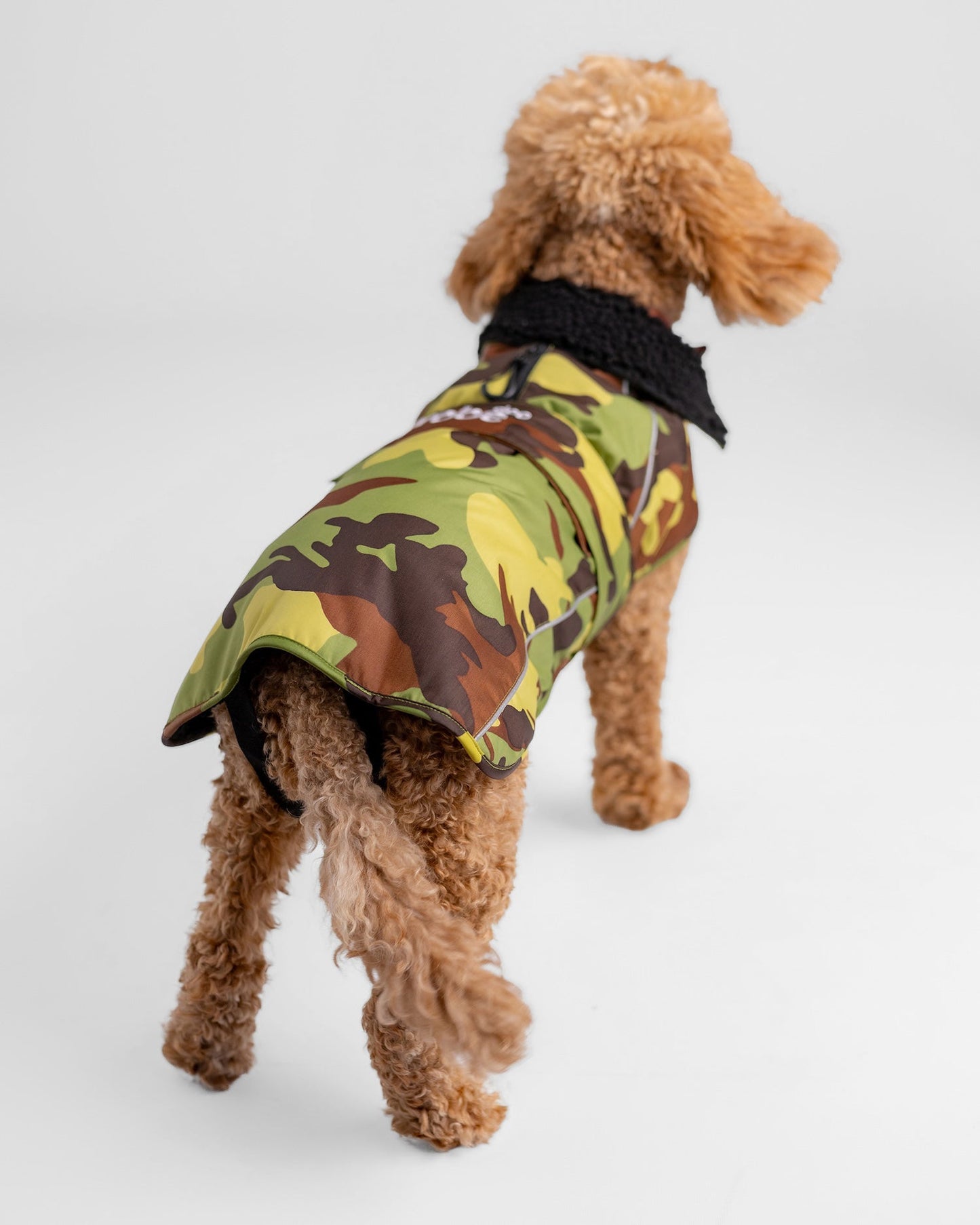 Dryrobe Dog - Green Camouflage/Black