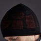 Gill Reversible Knit Beanie - Black/Orange