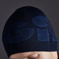 Gill Reversible Knit Beanie - Blue/Navy