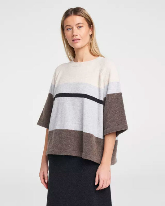 Holebrook Anita Crew - Multi Colour Stripe