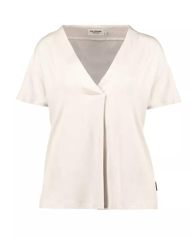 Holebrook Asta V-neck Top - Sand