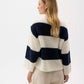 Holebrook Cajsa Sweater - Off White/Navy
