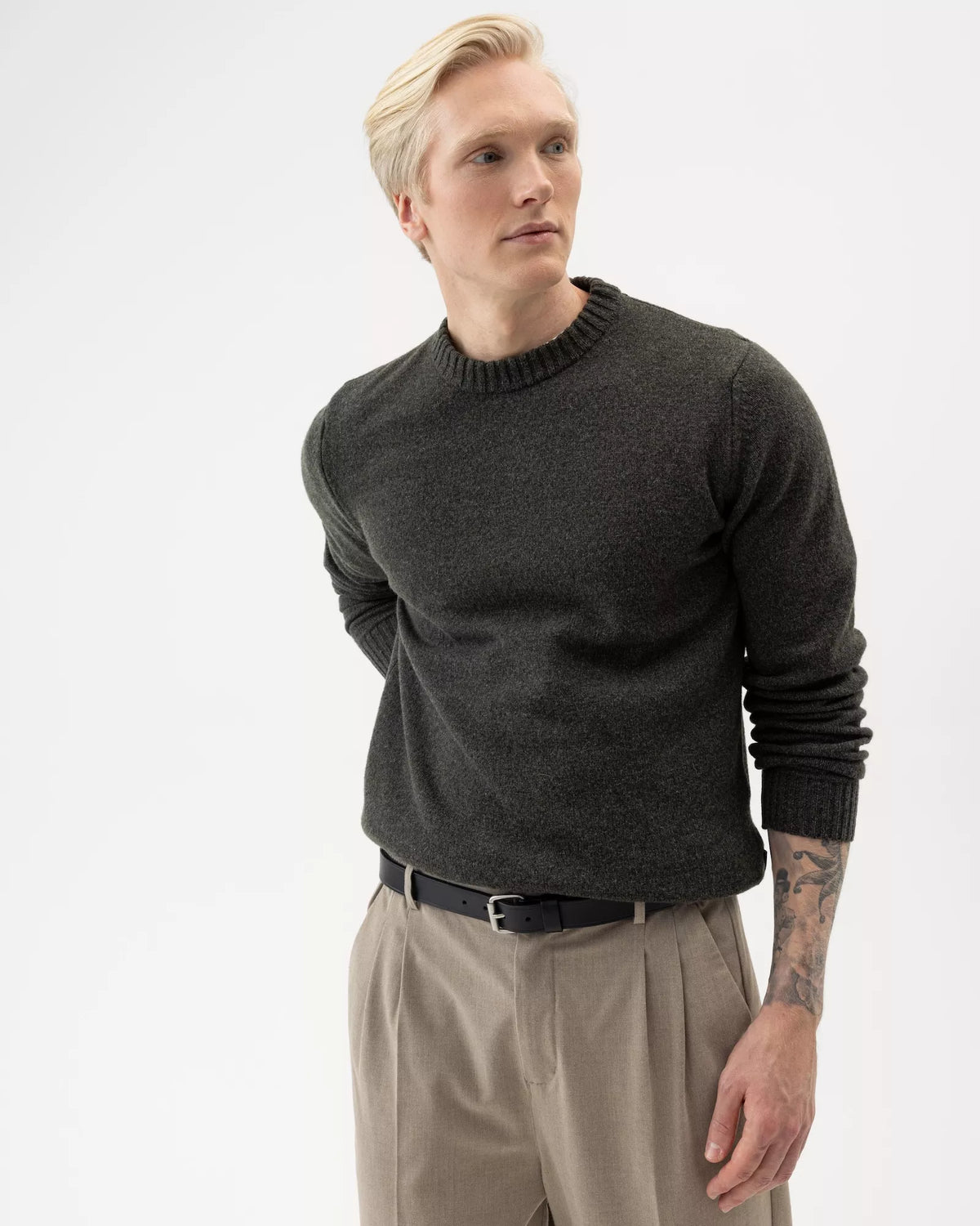 Holebrook Charles Crew - Forest Green