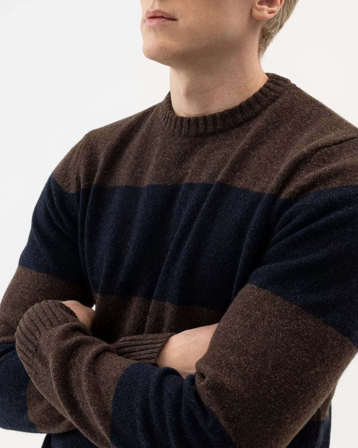 Holebrook Charles Crew - Brown Mel./Navy