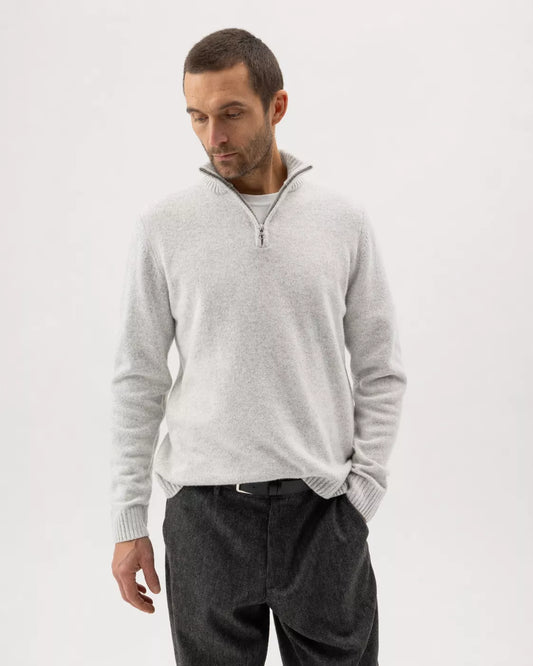 Holebrook Charles T-neck - Marble Grey