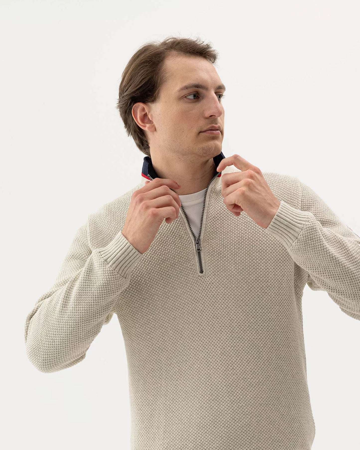 Holebrook Classic Windproof - Off White Melange