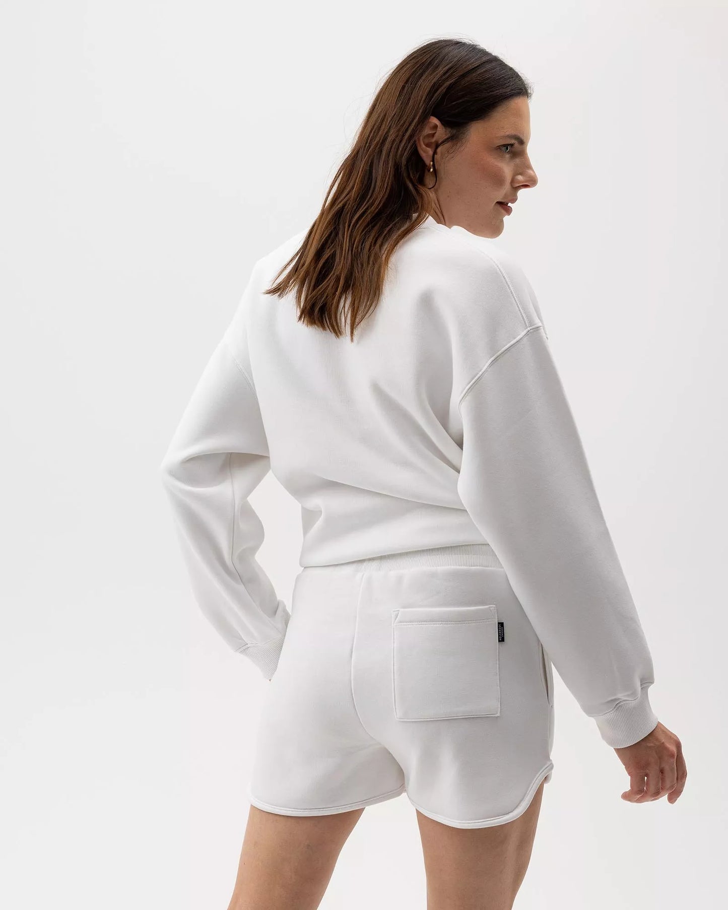 Holebrook Corinne Sweatshorts - White