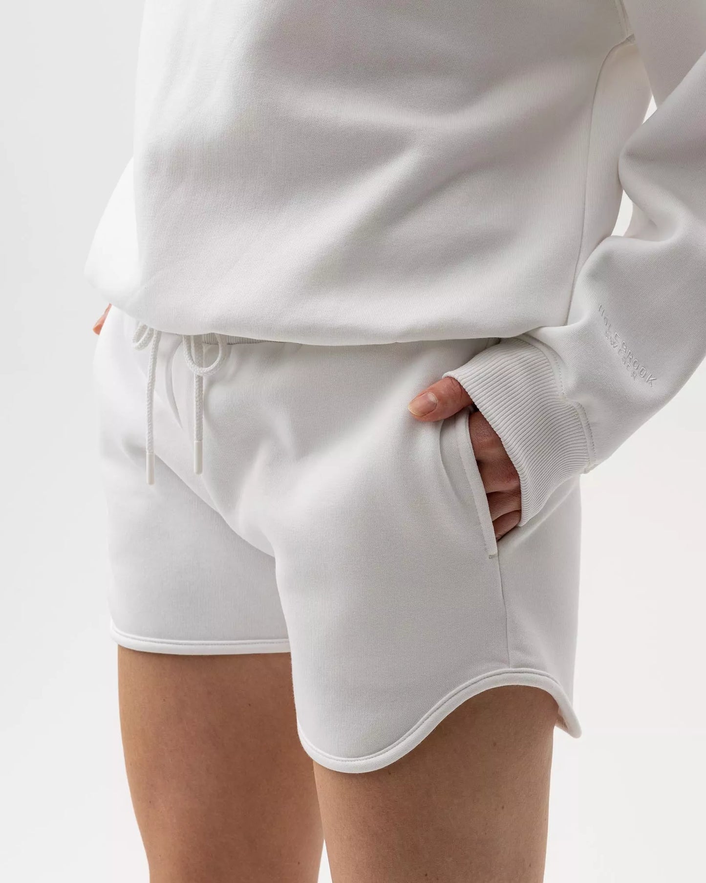 Holebrook Corinne Sweatshorts - White
