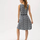 Holebrook Ellen Dress - Navy Pattern