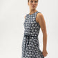 Holebrook Ellen Dress - Navy Pattern