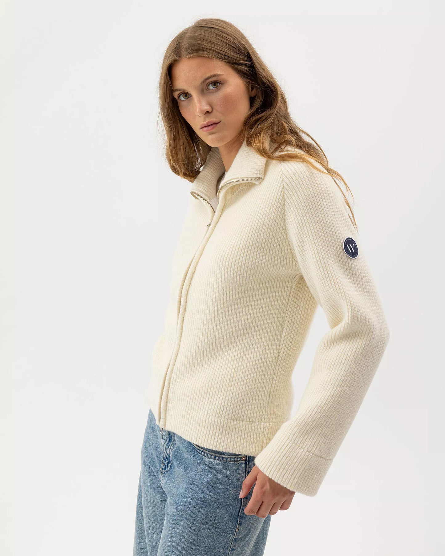 Holebrook Essie Fullzip Windproof - Whisper White