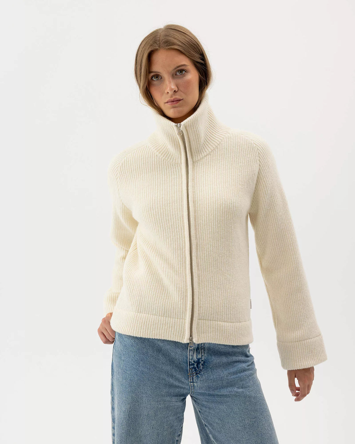 Holebrook Essie Fullzip Windproof - Whisper White