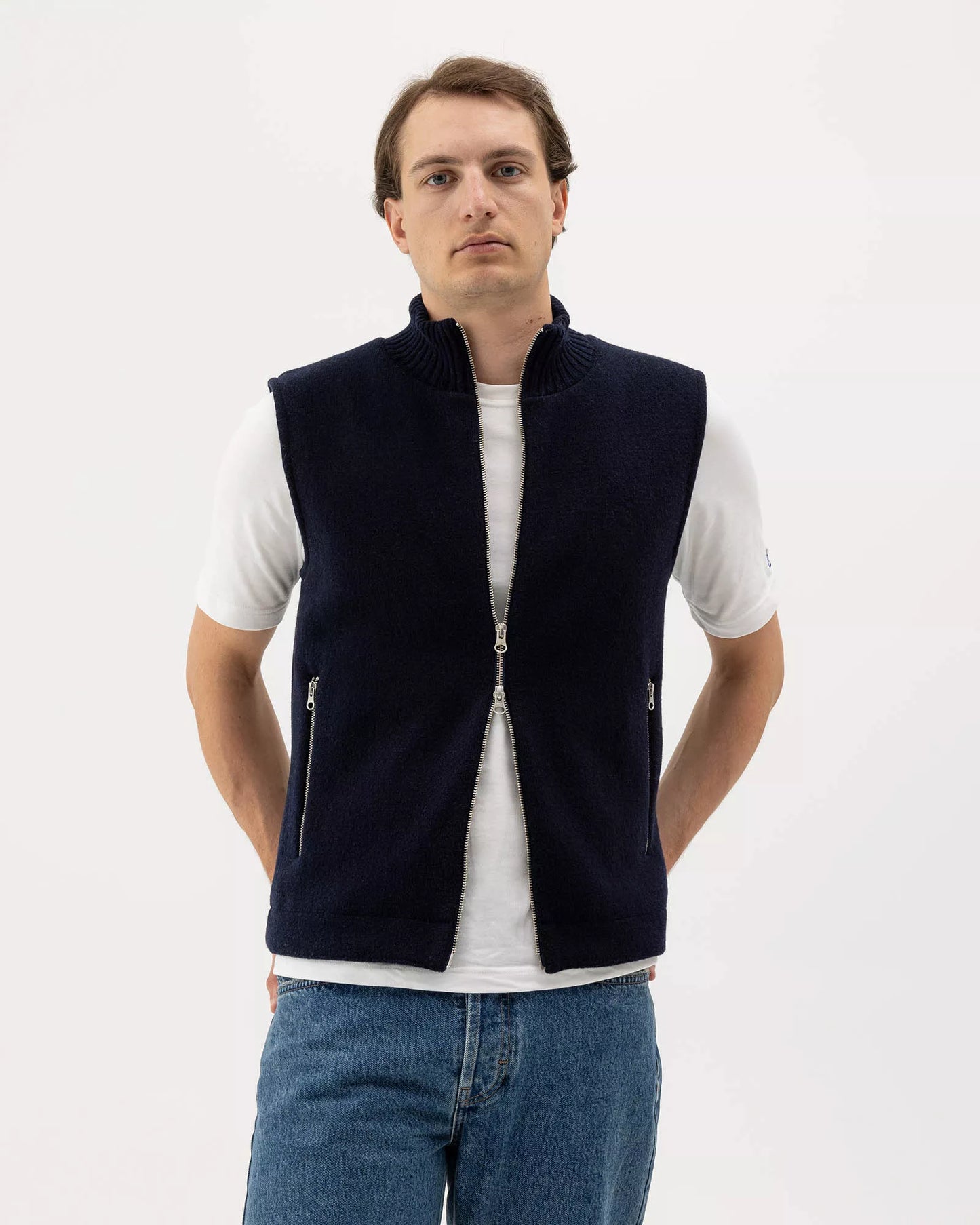 Holebrook Fred Vest Windproof - Navy