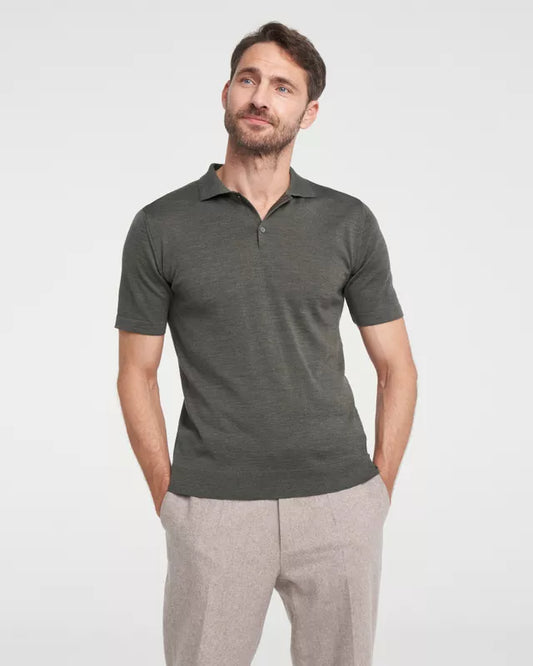 Holebrook Fritz Polo - Dusty Olive