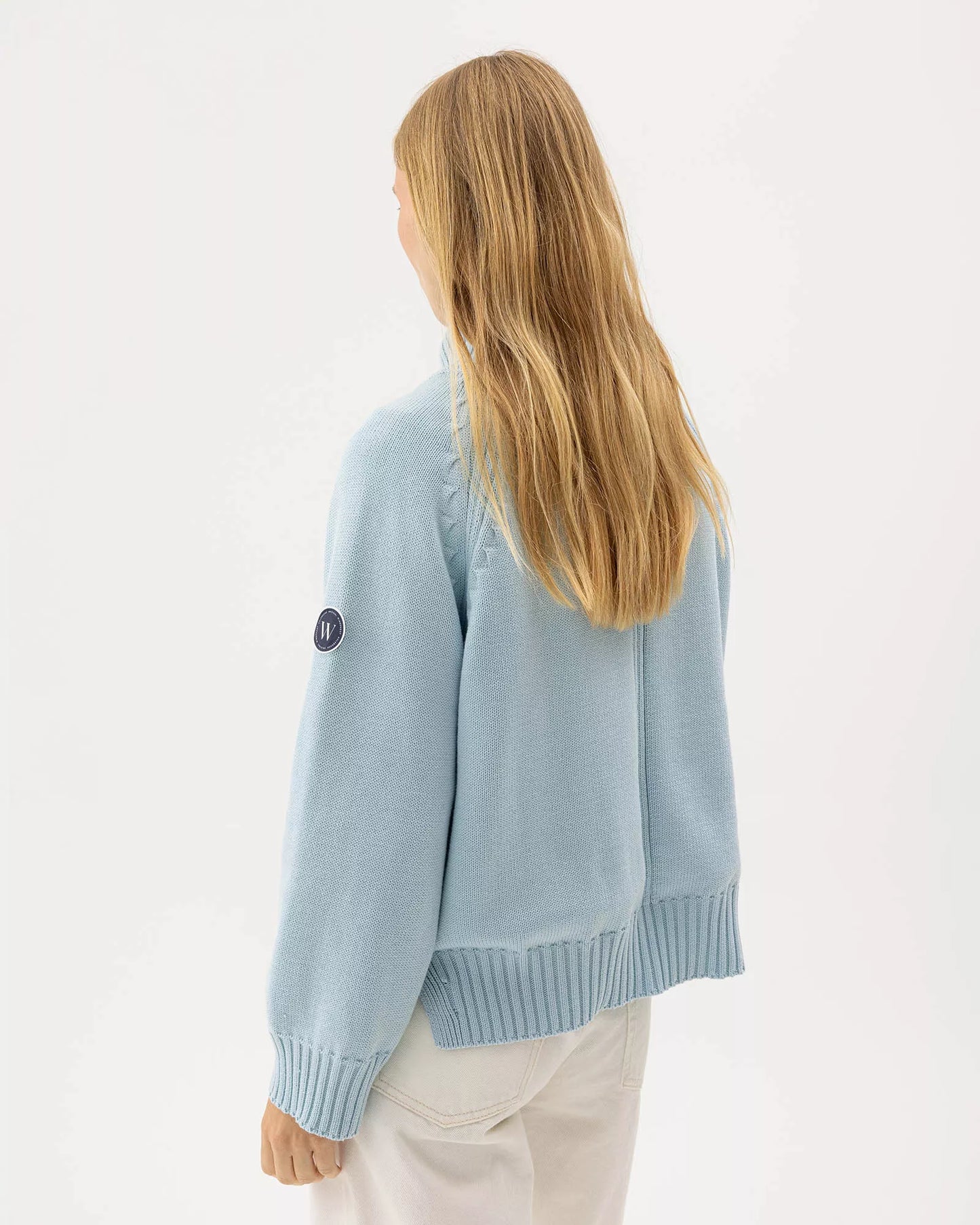 Holebrook Gerda Turtle Neck Windproof - Pale Blue