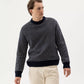 Holebrook Hilmer Crew Windproof - Navy/Sand