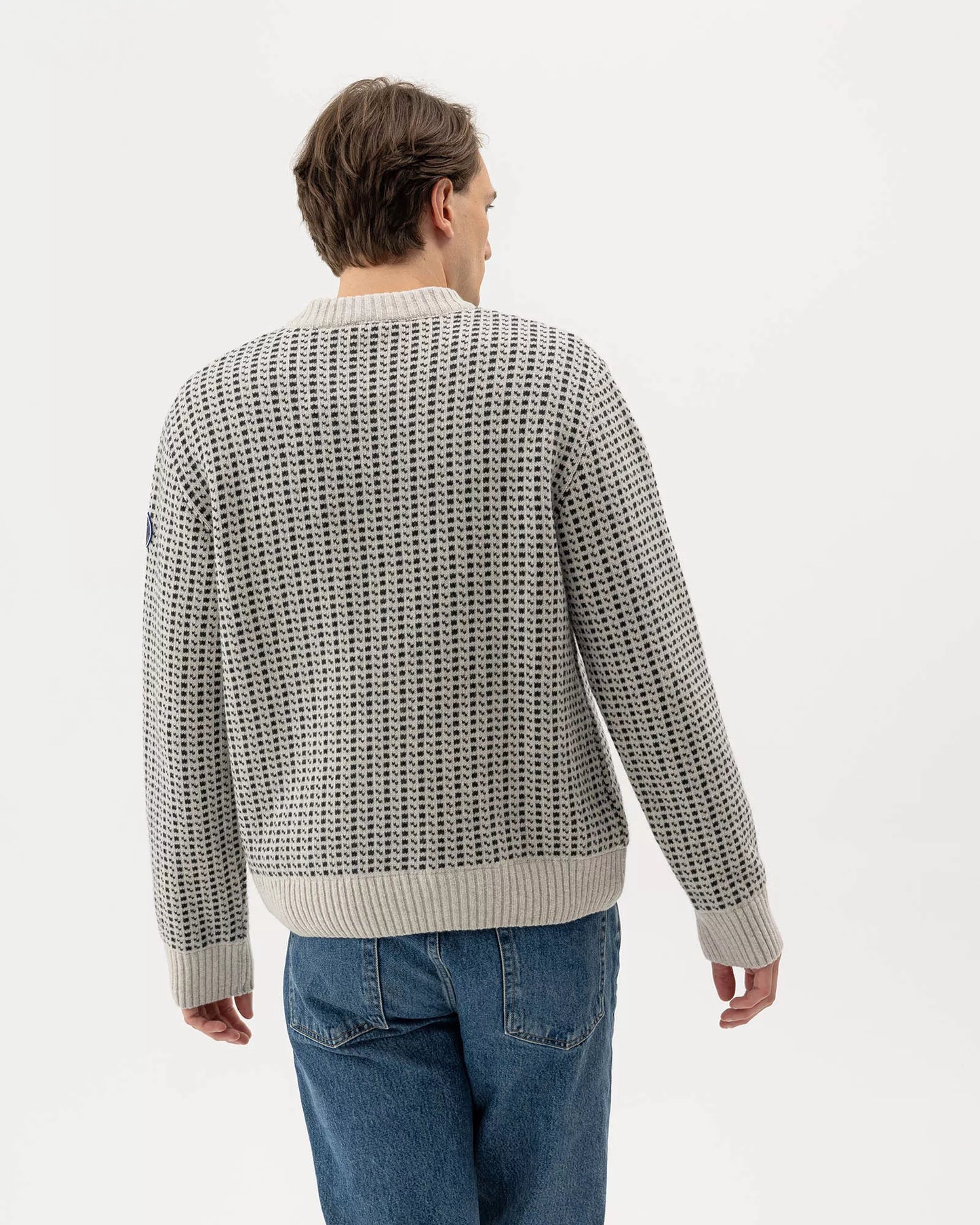 Holebrook Hilmer Crew Windproof - Light Grey Mel./Anthracite Mel.